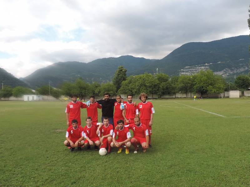 ცაგერის და ტყიბულის გუნდებს შორის გაიმართა სეზონის პირველი შეხვედრა ფეხბურთში